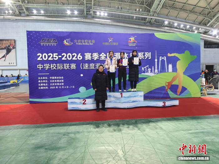 全国滑冰U系列联赛第二站大庆开赛 56支队伍角逐